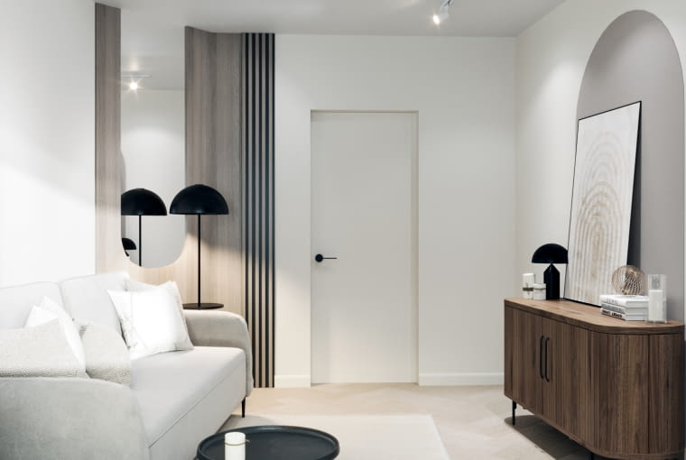 Aranżacja 120-metrowego apartamentu w Warszawie Aranżacja 120-metrowego apartamentu w Warszawie