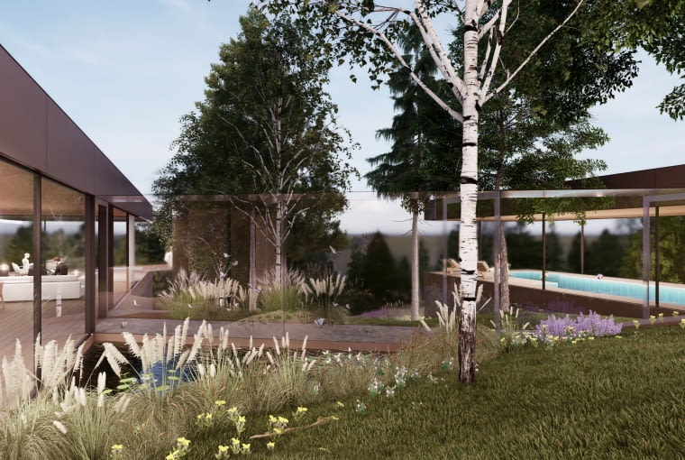 Forest Line. Proj. Mobius Architekci Forest Line. Proj. Mobius Architekci