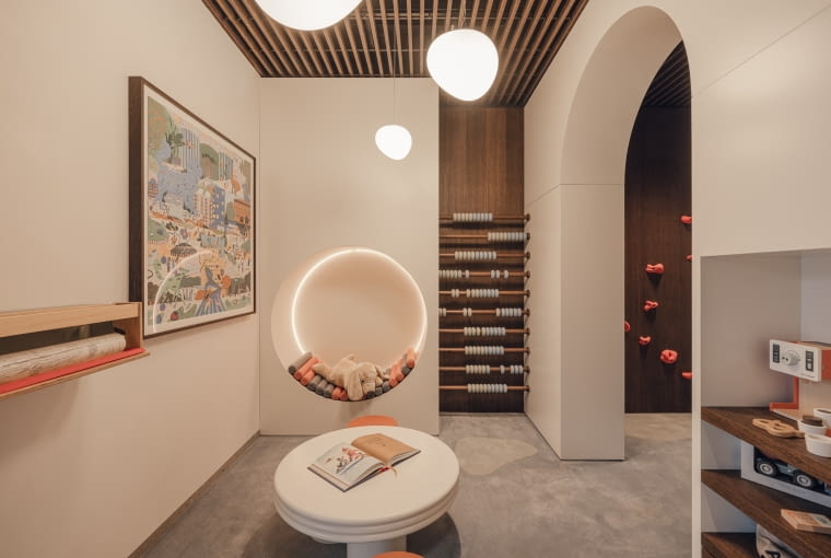 LINDEGO2 w Krakowie. Sala dla dzieci LINDEGO2 w Krakowie. Sala dla dzieci