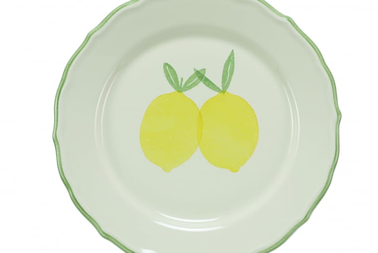 F&F Home: talerz deserowy Lemon, 10,99 zl Letnie dekoracje od F&F Home