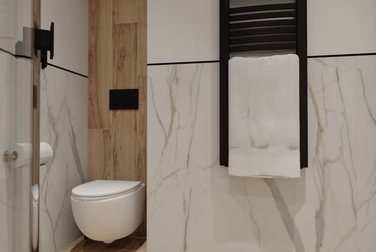 Łazienka na poddaszu