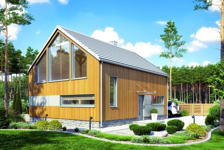 Elewacja frontowa Elewacja frontowa