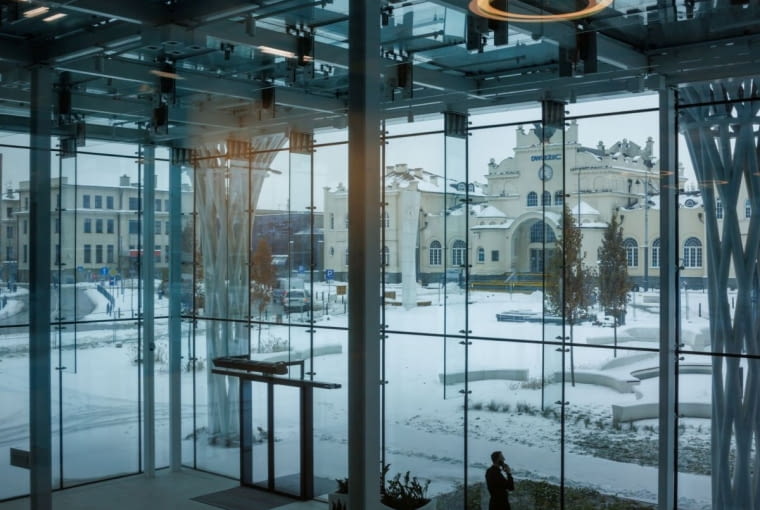 Dworzec Metropoliarny w Lublinie. Proj. Tremend