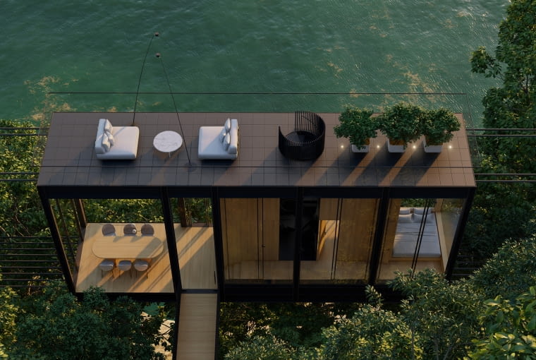 Hiszpański Cable Hut autorstwa Jana Toledo