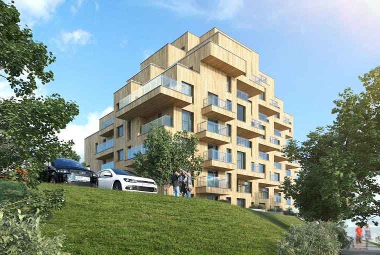 Wooden House w Rzeszowie. Proj. MWM Architekci