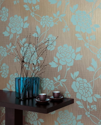 Tapeta Kenzan Romo, tapeta Kenzan, wzór Lalika. 322 PLN za rolkę. Dostępna w sklepach Decorador.