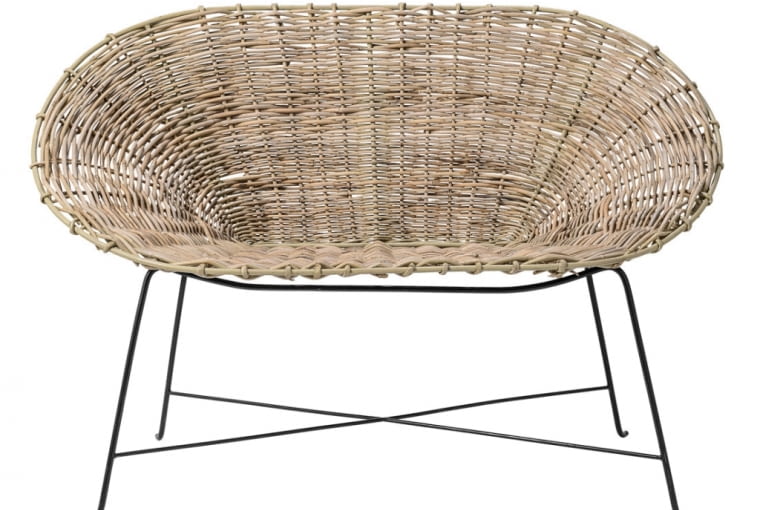 Rattanowa sofa Kubu, Agamartin, cena: 2195 zł Rattanowa sofa Kubu, Agamartin, cena: 2195 zł