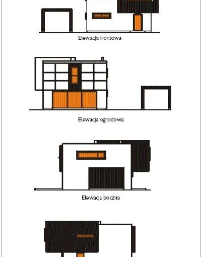 Widok elewacji Widok elewacji