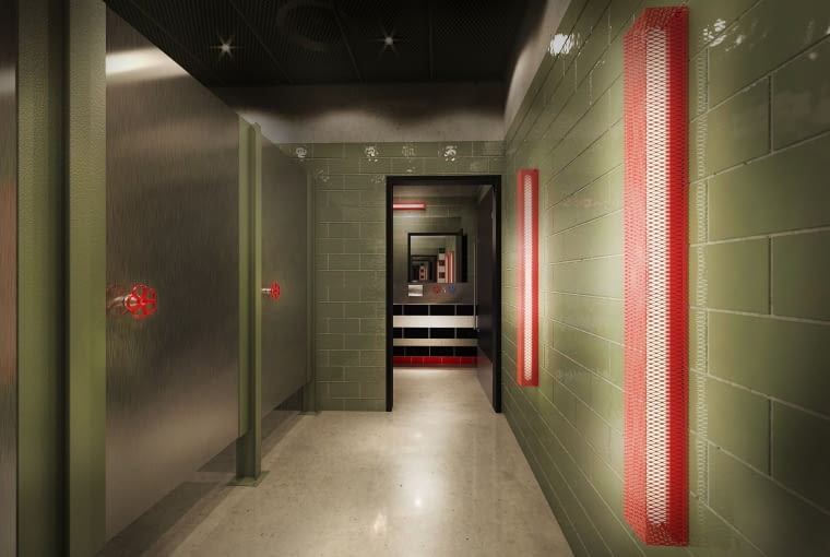 Sky Kitchen we Wrocławiu. Proj. MIXD Sky Kitchen we Wrocławiu. Proj. MIXD