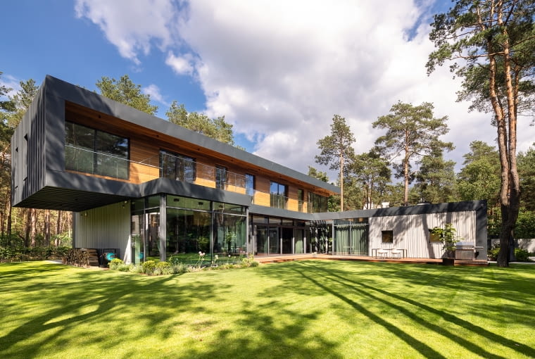 Curtain House (Dom Kurtyna). Proj. Trzop Architekci Curtain House (Dom Kurtyna). Proj. Trzop Architekci