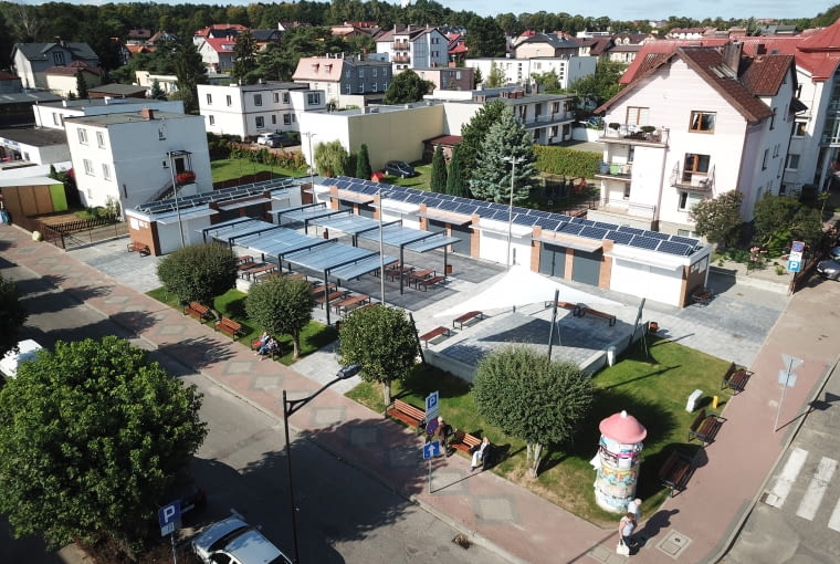 Targowisko modułowe we Władysławowie. Proj. Smart Mod Targowisko modułowe we Władysławowie. Proj. Smart Mod