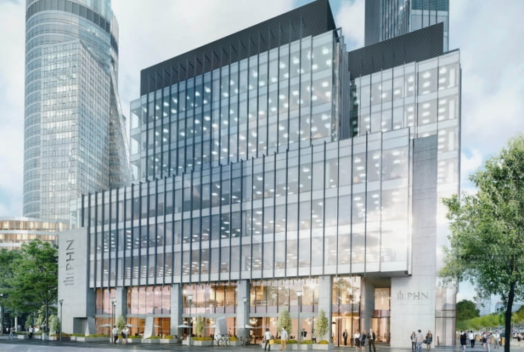 Wizualizacja wieżowca Skysawa w Warszawie Wizualizacja wieżowca Skysawa w Warszawie