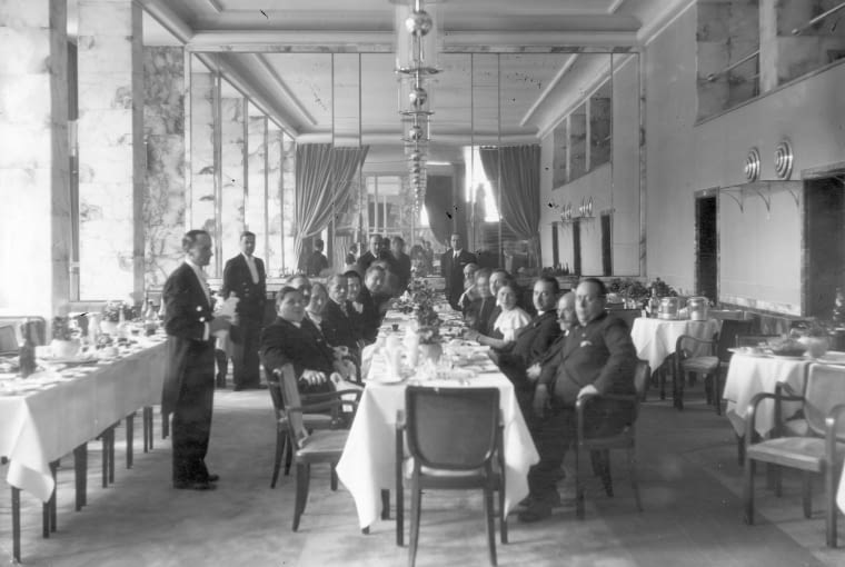 Uroczystość otwarcia Patrii. Grudzień 1935 rok. Uroczystość otwarcia Patrii. Grudzień 1935 rok.