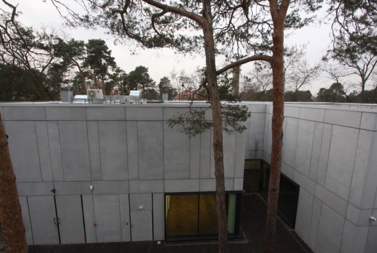 Nowy magazyn Muzeum Literatury. Proj. Atelier Tektura