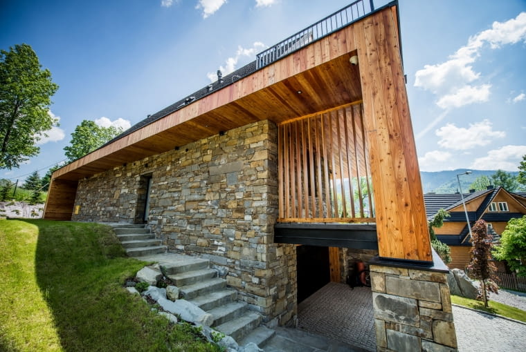 Willa Frame w Kościelisku. Proj. Karpiel Steindel Architektura. Willa Frame w Kościelisku. Proj. Karpiel Steindel Architektura