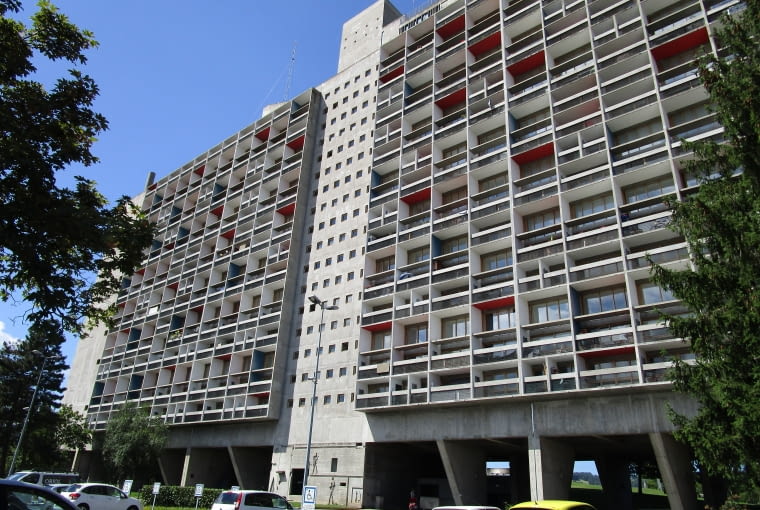 Firminy - Jednostka Mieszkalna. Bliźniaczy budynek Jednostki Marsylskiej Firminy - Jednostka Mieszkalna. Bliźniaczy budynek Jednostki Marsylskiej