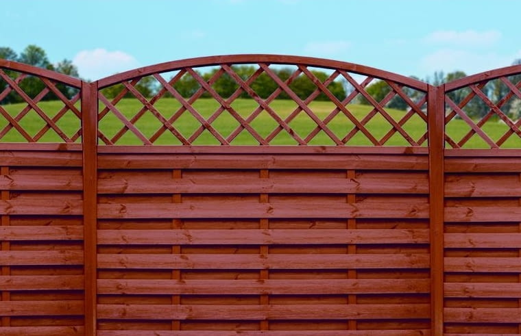 Panele drewniane na płot malowane jednowarstwowo Panele drewniane na płot malowane jednowarstwowo