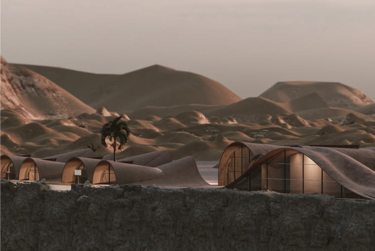 Beris Eco Camp irańskiego architekta Mohammada Aref Ghorban