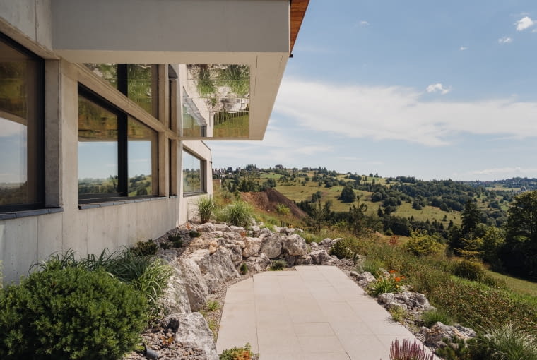 Dom w Gliczarowie. Proj. Karpiel Steindel Architektura