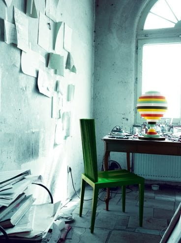 Nowy trend! Zniszczone znaczy ładne. vintage, wnętrza, duński design, ściany