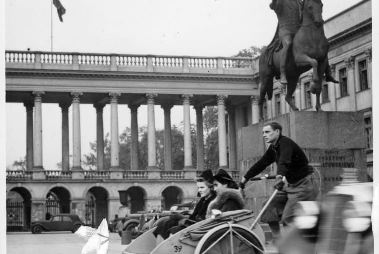 Pałac Saski ok. 1940 roku. Pałac Saski ok. 1940 roku.