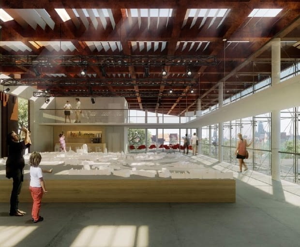 Projekt Centrum Dziedzictwa Historycznego Miasta Gdańska autorstwa Studia Architektonicznego Kwadrat z Gdyni. Projekt Centrum Dziedzictwa Historycznego Miasta Gdańska