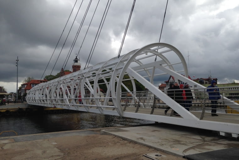 Kładka w Ustce Kładka w Ustce