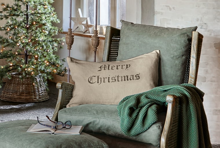 Poszewka na poduszkę Merry Christmas Poszewka na poduszkę Merry Christmas
