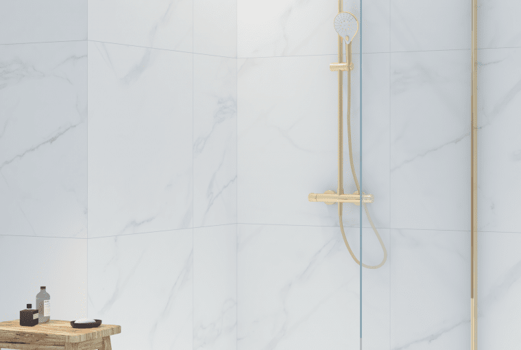 zestaw prysznicowy Atran (S) złoty