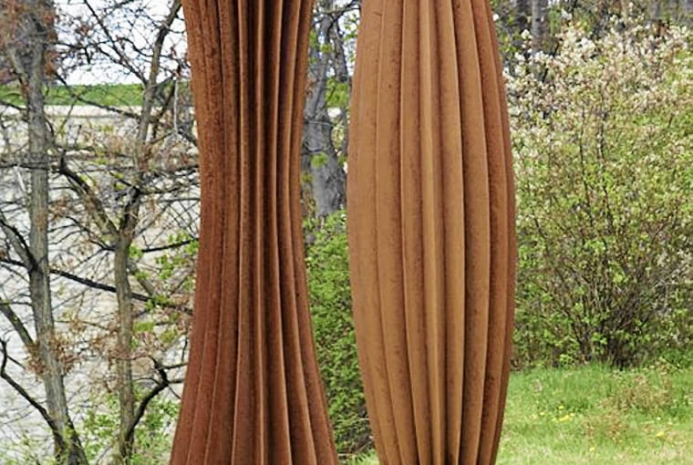 Corten stal się też materiałem wykorzystywanym w rzeźbie