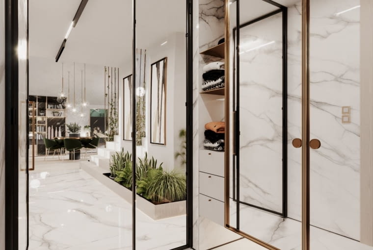 Aranżacja strefy wejściowej