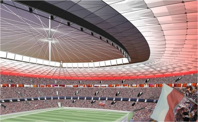 Stadion Narodowy od środka Stadion Narodowy od środka