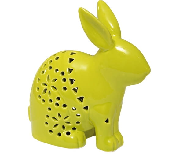Empik: Porcelanowy zając - 19,90 zł. święta, wielkanoc, jak ozdobić świąteczny stół, świąteczne dekoracje, wielkanocne dekoracje, empik, wielkanocny stół