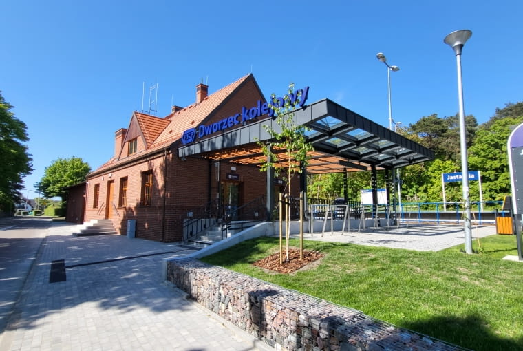 Dworzec w Jastarni Dworzec w Jastarni