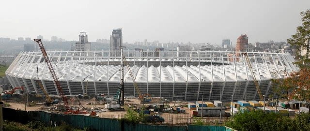 Stadiony na Euro 2012 Ukraina: Stadion w Kijowie Stadiony na Euro 2012 Ukraina: Stadion w Kijowie