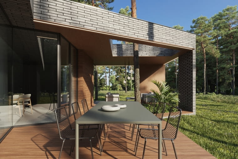 Dom z Obróconym Sercem. Proj. Z3Z Architekci Dom z Obróconym Sercem. Proj. Z3Z Architekci