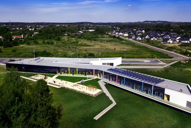 Przedszkole "Ptasie Radio" w Bobrownikach. Proj. Projekt Plus Architekci