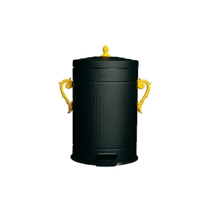 Zauważamy z satysfakcją - aż przyjemnie wyrzucać śmieci do tak efektownych koszy. <BR /> KOSZE NA ŚMIECI. Z tworzywa i metalu. W starym stylu parkowo-dworcowym, 729 zł, czerwonamaszyna.pl