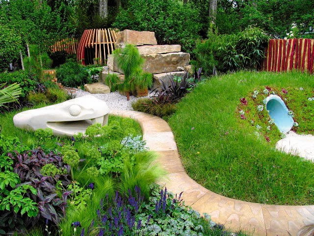 21.05.2008 LONDYN CHELSEA FLOWER 2008 WYSTAWA OGRODOW DLA CZASOPISMA OGRODY FOT. ARKADIUSZ SCICHOCKI / AGENCJA GAZETA