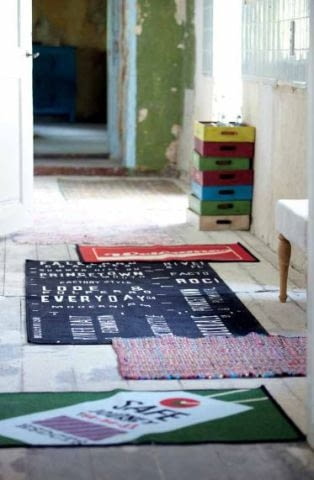 Nowy trend! Zniszczone znaczy ładne. vintage, wnętrza, duński design, ściany