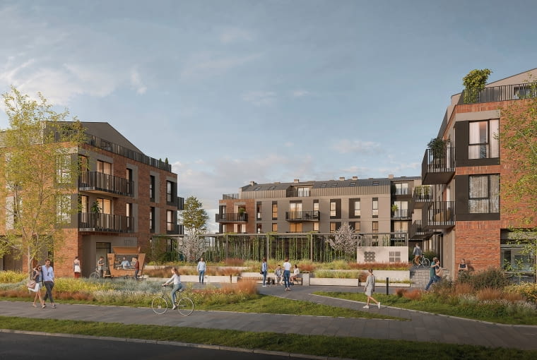 Cukrownia w Pruszczu Gdańskim. Etap 1 - widok od ul. Chopina Cukrownia w Pruszczu Gdańskim. Etap 1 - widok od ul. Chopina