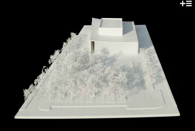 Makieta sali koncertowej w Płocku. Proj. plus3-architekci