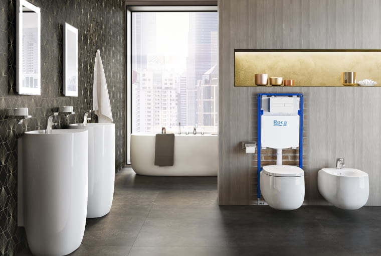 stelaż podtynkowy przycisk spłukujący wc sedes bidet miska wc toaleta myjąca łazienka toaleta