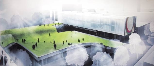 Zwycięski projekt na modernizację i rozbudowę Nowego Teatru, projekt KKM Kozień 07.04.2009 WARSZAWA UL. PULAWSKA 37 ROZSTRZYGNIECIE KONKURSU ARCHITEKTONICZNEGO NA ROZBUDOWE I MODERNIZACJE NOWEGO TEATRU KRZYSZTOFA WARKLIKOWSKIEGO
