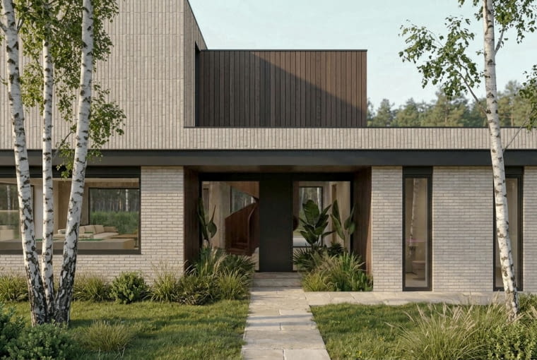 Dom w Lesznie. Proj. SAAN Architects Dom w Lesznie. Proj. SAAN Architects
