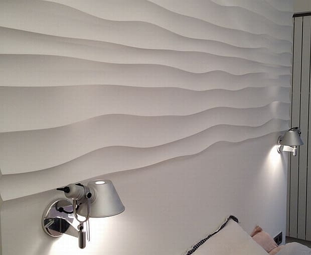 trójwymiarowe panele, firma Dunes,dekoracje