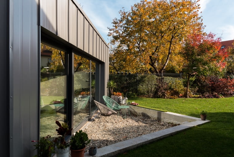 Przebudowa i rozbudowa domu kostki w Tarnowskich Górach. Proj. Inostudio