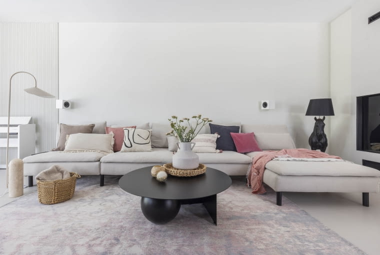 PROJEKT: Nowoczesny dom z elementami boho PROJEKT: Nowoczesny dom z elementami boho