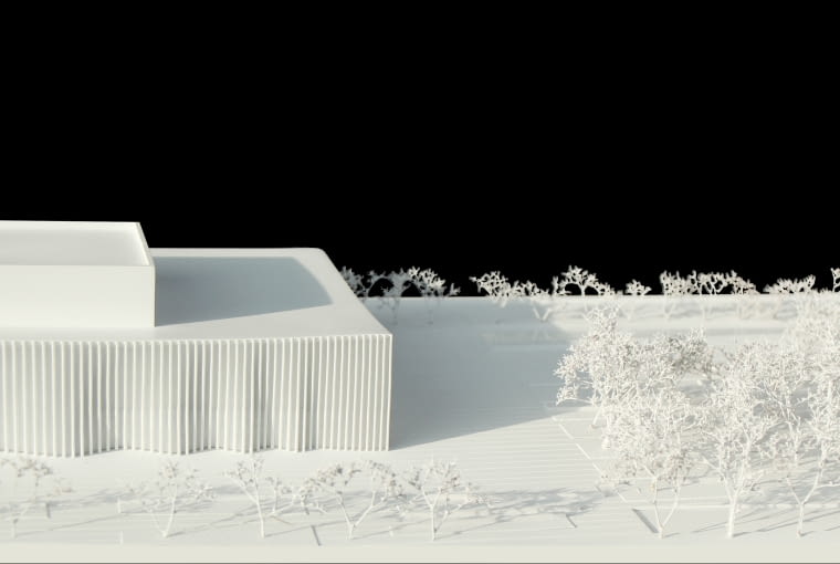 Makieta sali koncertowej w Płocku. Proj. plus3-architekci