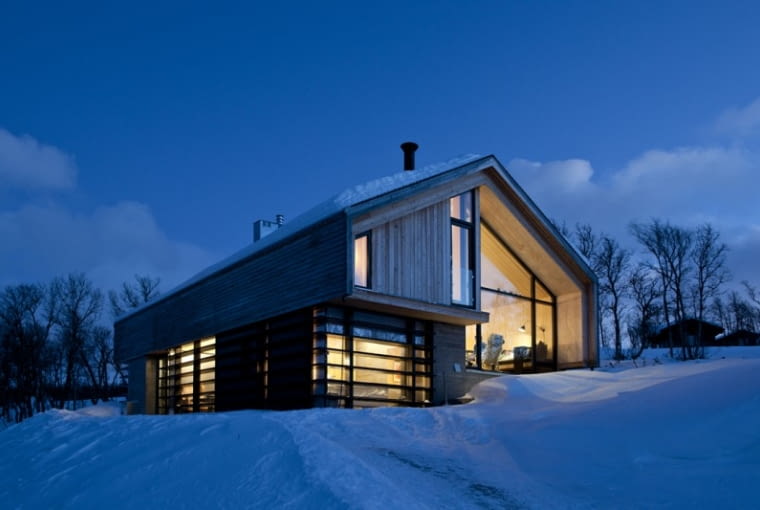 Hytte Haygen Geilo, proj. Lund Hagem, fot. Jiri Havran Współczesna Architektura Norweska 2005-2010